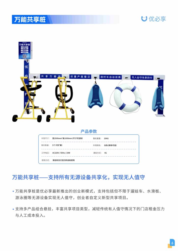 《优必享》景区无人售货与共享设备创业项目分析（二）